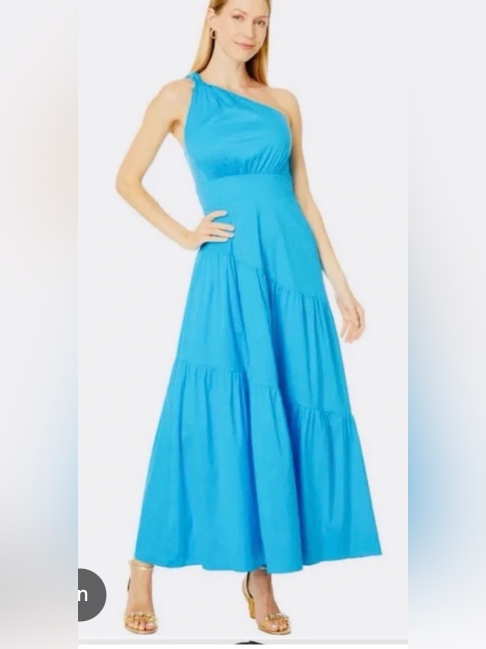 Lilly Pulitzer Strapless Turquoise Dress